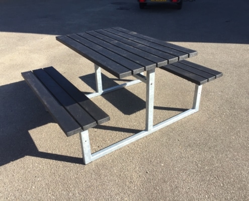 Bordbænkesæt vedligeholdelsesfrit 120 cm model 1 - Billede 2