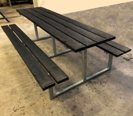 Bordbænkesæt vedligeholdelsesfrit 240 cm model 1